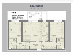 Sector 2, Apartament 3 camere Nusco City